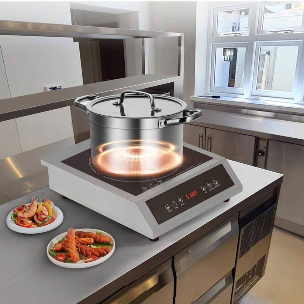 Induction Cooktop Portable - Портативная варочная панель, 1800 Вт, коммерческая
