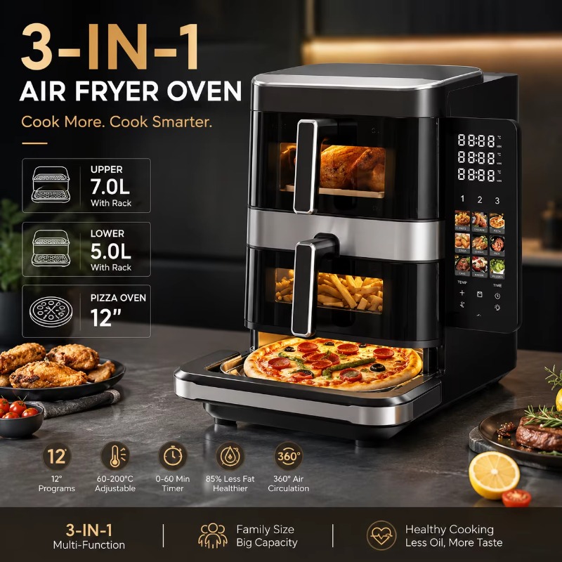 Электрическая аэрофритюрница с – обзор и цена Air Fryer