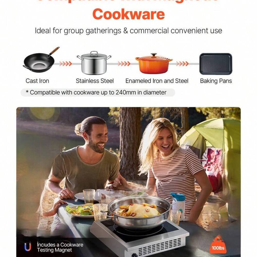 Портативная варочная панель, 1 – обзор и цена Induction Cooktop Portable